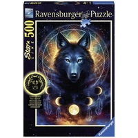 Ravensburger 500pc Lunar Wolf Jigsaw Puzzle