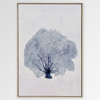 'Coral Reef' Abstract Art - Framed Oil Paint on Canvas