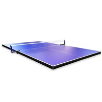 19mm Standard Ping Pong Table Tennis Top for Pool Billiard Table w Bats Balls