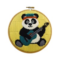 Make It Long Stitch Kit Kids Beginner Panda