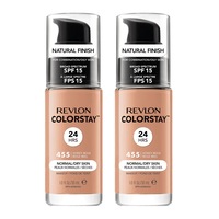 Revlon ColorStay Makeup Normal/ Dry Skin 30ml 455 HONEY BEIGE - 2 pack