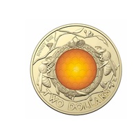 $2 2022 Honey Bee NEW un-circulated Coin Two Dollar from RAM coin roll