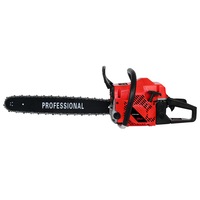 58CC Petrol Chainsaw Commercial E-Start Pruning Tree Top Handle 20"Bar