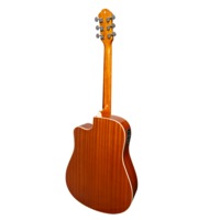 Martinez '41 Series' Dreadnought Acoustic Guitar. Cut-away Gloss Finish (Natural)