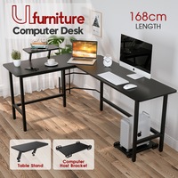 Corner Desk L-Shape Computer Table Study Workstation