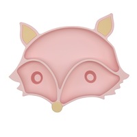 ITZI BITZI Fox Children Toddler Feeding Suction Plate Non-Stick