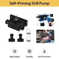 Portable Electric Drill Pump Diesel Oil Fluid Water Mini Hand Self-priming Transfer Pumps