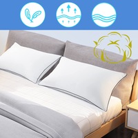 2/4/6Pack Hotel Quality Cotton Pillows Breathable Bedding Pillows Medium Firm 51*66cm/48*74cm/50*90cm