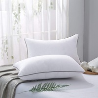 2x Hotel Quality Cotton Pillow Breathable Cooling Pillows Standard King Size Medium Firm