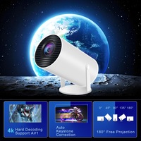 4K Mini Projector 10000 Lumen LED 1080P WiFi Bluetooth UHD Portable Home Theater