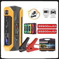 99900mAh Car Jump Starter Portable 12V Power Bank Pack Battery Charger Booster