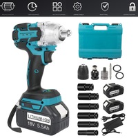 AUS Battery 20V 700Nm Cordless Impact Wrench 1/2" High Torque Brushless Drill Battery