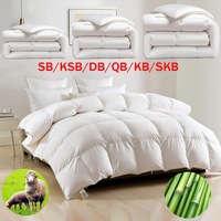 Australian Cotton Merino Wool Quilt/Bamboo Blend Quilt All Size Winter Summer Quilt