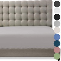 2000TC Ultra Soft Deep Fitted Sheet W/ Pillowcases Single/King Single/Double/Queen/King Bed