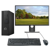 Dell 7040 SFF Bundle Desktop i7-6700 3.4GHz 16GB RAM 512GB NVMe SSD + 24" Monitor - Refurbished