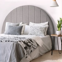Furb Bed Head Headboard Boucle Fabric Beds Head Frame Base Upholstered Bedroom Furniture All Sizes