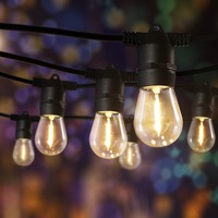 Groverdi 20M-100M Festoon Lights LED String Light Christmas Wedding Party Garden Outdoor Waterproof