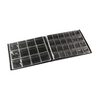 Coin Collection Book Holder Album 180 Pockets Stock Collectors Display Storage Sleeves Organizer Supplies Money Currency Pennies Quarters 50 Cent