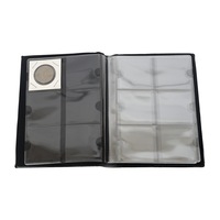 Coin Collection Book Australia Holder Album Staple Cardboard Flips 2" X2" Inches Clear Window Collector 60 Pockets 40 35 31.5 27.5 25 23 17.5 mm