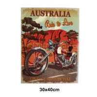 5D Diamond Art Painting 30x40cm Canvas Kit Vintage Motorcycle