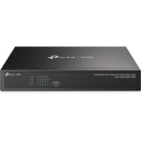 TP-Link VIGI NVR1008H-8MP network video recorder Black