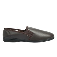 Peter by Olympus Men's Sleek Indoor Slipper Stitched Lining