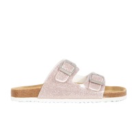Rori by Vybe Junior Girl's Sandal Slide Dual Strap with Adjustable Buckle 