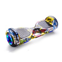 Hip-Hop Bluetooth Self Balancing Electric Scooter Kids Flash Wheel Hoverboard Skateboard