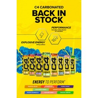 C4 Carbonated Energy RTD'S Variety 10-Pack