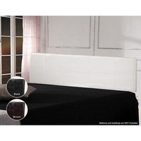 PU Leather King Bed Headboard Bedhead Bedroom Furniture - White