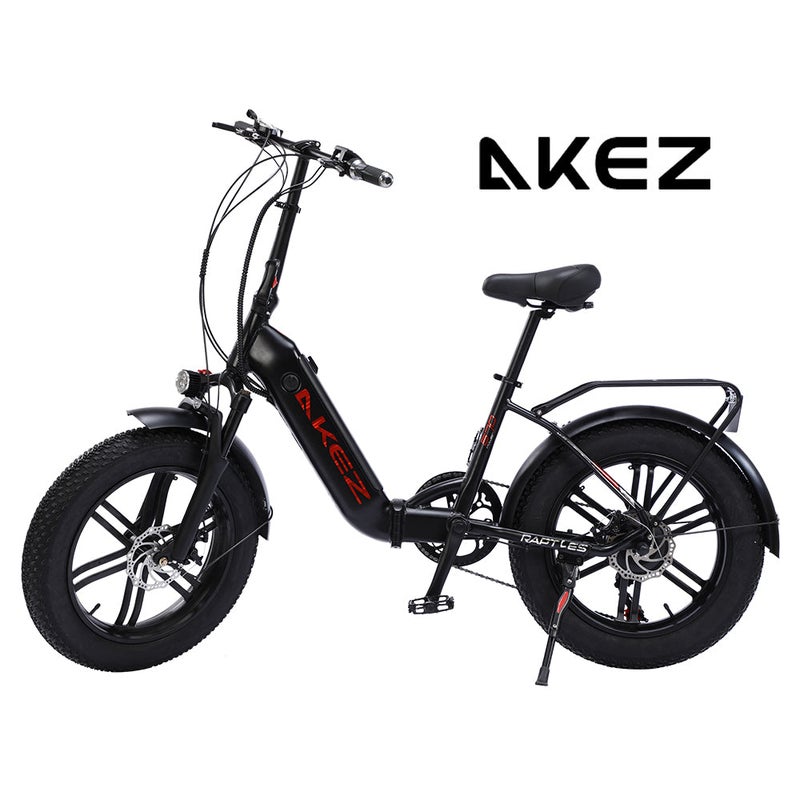 AKEZ 48V XN1P Snow Motorized Bicycle Road Electric Bike eBike 20 Inch