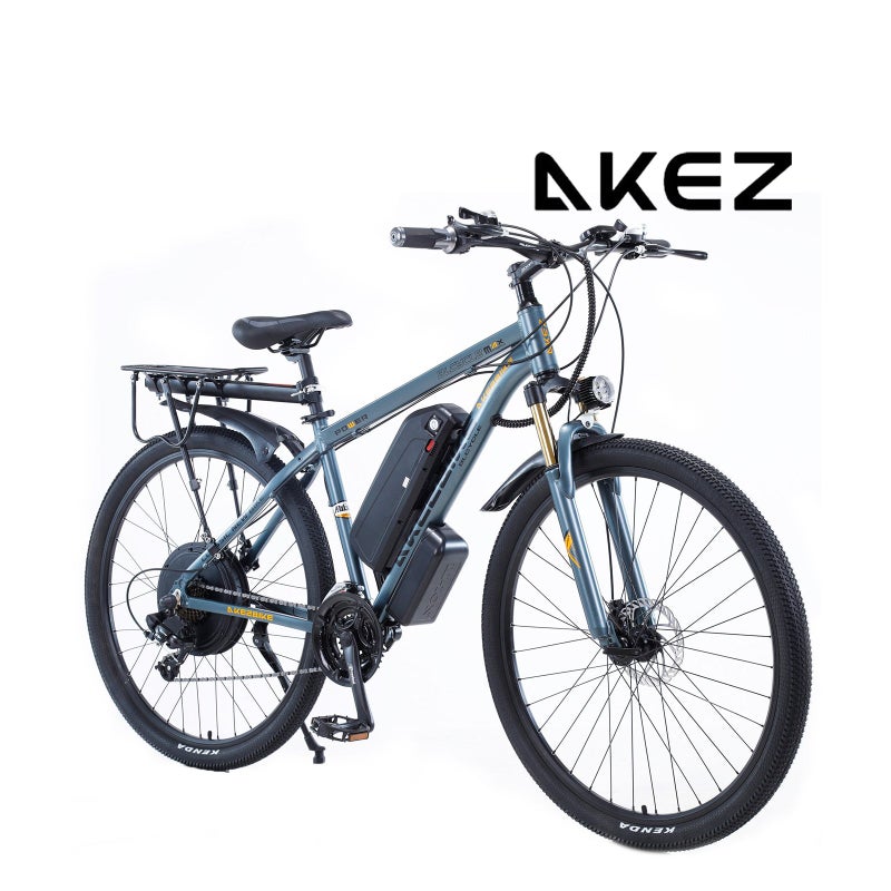 AKEZ Classic 29 Inch 1000W 13Ah Mountain Motorized Bicycle Road Electric Bike eBike