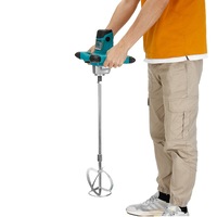 OZNALA 2100W Adjustable Drywall Electric Cement Mixer Plaster Mortar Render Paint Tile Adhesive Paddle Stirrer Mixer Handheld