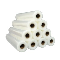 OZNALA 10xVacuum Food Sealer Rolls Saver Bag Seal Storage Commercial Heat Grade 6MX28cm