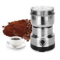 OZNALA 220V Electric Coffee Grinder Grinding Milling Bean Nut Spice Matte Blender New