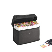 OZNALA 80PCS Marker Pen Set Dual Heads Graphic Artist Craft Sketch Copic TOUCH Markers