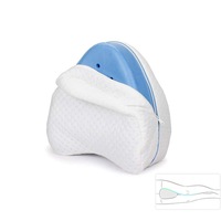 OZNALA Contour Legacy Leg & Knee Foam Support Pillow - Soothing Pain Relief for Sciatica, Back, Hips, Knees, Joints - As Seen on TV