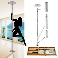 OZNALA Dancing Pole Full Kit Portable Exercise Home GYM Dance training Dancer Fitness
