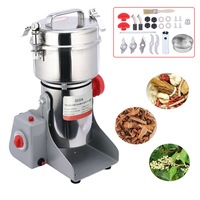 OZNALA Electric Grains Spices Hebals Cereal Dry Food Grinder Machine Mill Grinding 800G