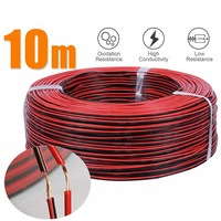 OZNALA 10M Red&Black Speaker Cable Wire Sound home Stereo HiFi/Car Audio Heavy Duty AU