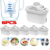 OZNALA 6X for BRITA Maxtra Plus Water Filter Jug Replacement Cartridges Refill Odorless