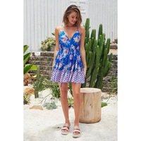 JAASE Seashore Print Reef Mini Dress