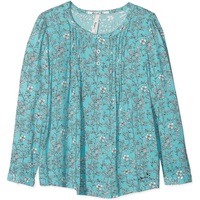Pepe Jeans Girls Oriana Jr Blouse Teal Blue