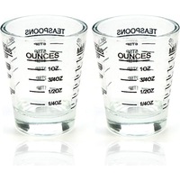 24 x ACRYLIC MEASURING CUP 30mL - Clear Medicine Cup Espresso Glass Shot Glasses