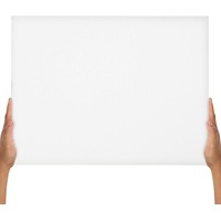 8 x 15mm PROFILE ARTIST STRETCHED CANVAS 40x50cm Cotton White Blank Canvas Panel Perfect for All Types of Paint