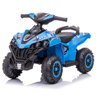 12V Electric Quad ATV Bike Ride on for Kids Blue - POSHO