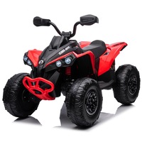 24V 800W Licenced Can-Am Renegade 4WD ATV Quad for kids -Red - POSHO