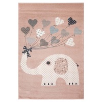 Kidszoo Chunky and Sturdy Kids' Rug - 19 Pink