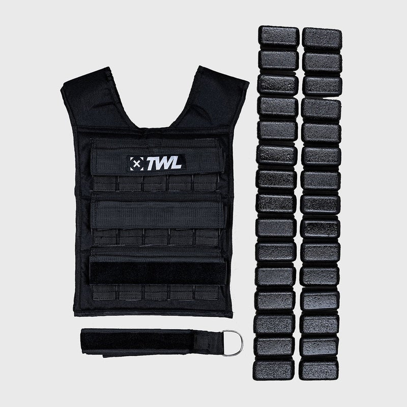 TWL - Weight Vest - 30Kg - Black