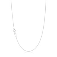 Sterling Silver 45cm Curb Chain Necklace
